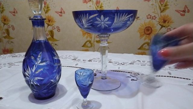 Коллекция кобальтового стекла. Мои невероятные покупки. Винтаж и красота. смотреть онлайн