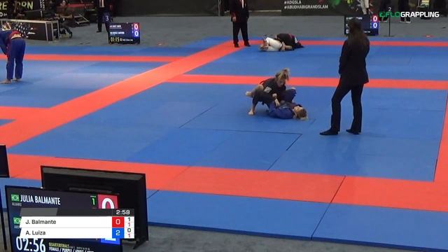 Julia Balmante vs Ana Luiza Oliveira - 2018 Abu Dhabi Grand Slam Los Angeles смотреть онлайн