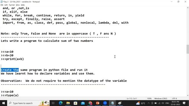 Python Day 2- Batch 121 смотреть онлайн