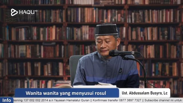 Belajar Siroh Nabawiyah #7 [ Wanita wanita yang menyusui rosul ] - Ustadz AbdusSalam Busyro Lc. смотреть онлайн