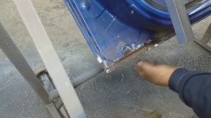 Ремонт водительской двери на Рено Логан