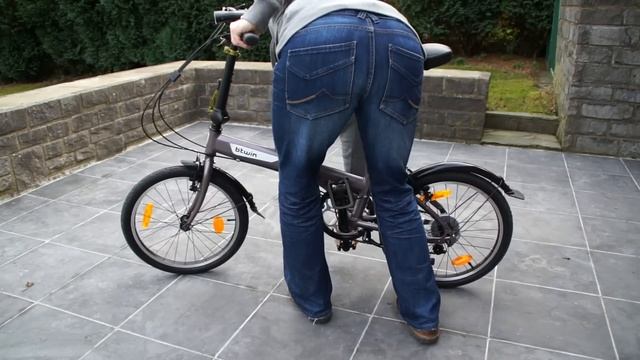 Vélo pliable Décathlon смотреть онлайн