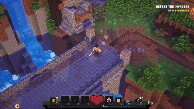 New Minecraft Game Minecraft Dungeons First Play Xbox One, Really enjoyable to play... No Commentar смотреть онлайн