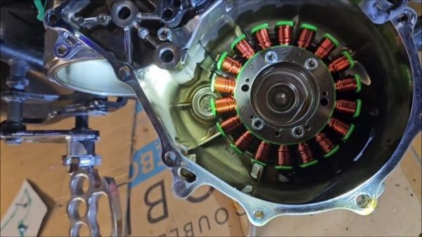 2003 Honda Shadow Spirit VT750DC Stator Replacement