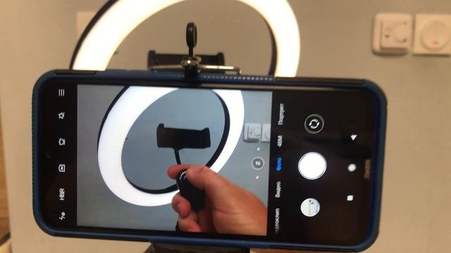 Штатив для камеры и телефона Tripod DK 3888 с Bluetooth кнопкой Серебристый