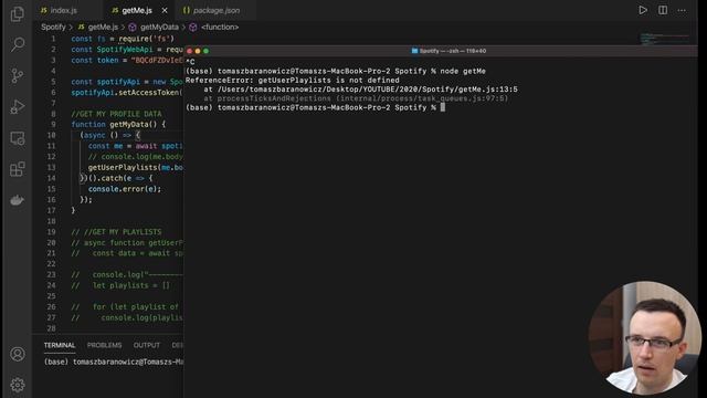 Spotify API in JavaScript Tutorial - Playlist Export смотреть онлайн