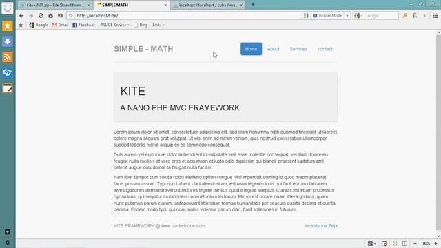 1.3 Coding a PHP MVC Framework - Demo run through смотреть онлайн