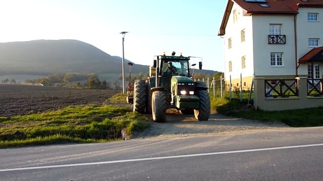 John Deere 8210 + Pneusej-Accord MS - Odjazd z poľa смотреть онлайн