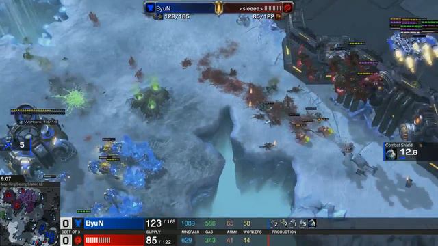 ByuN vs Sleep - Korea Cup #1 - ASL-Bacon Infinity Championship Series [Starcraft] смотреть онлайн