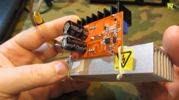 Доработка DC-DC преобразователя и тест -)