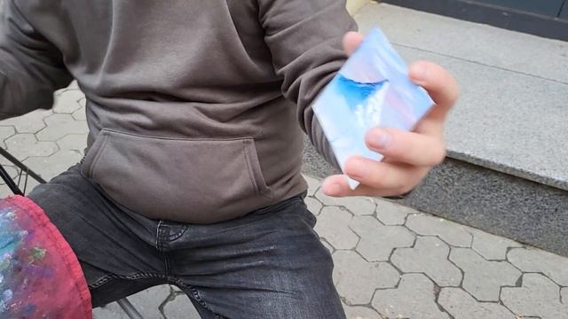 Рисование пальцами. Микро-Искусство. Владислав. Ужгород. смотреть онлайн