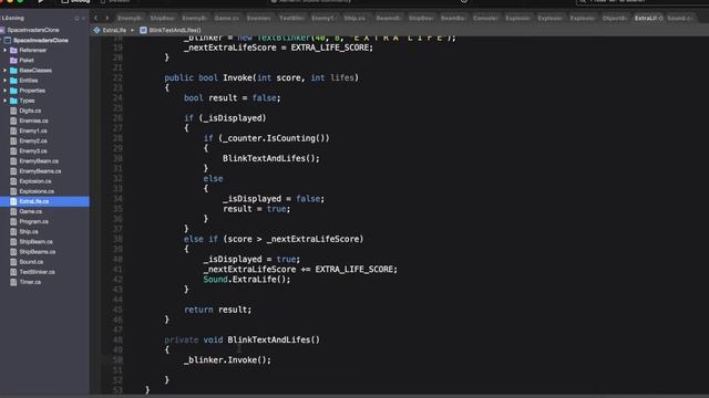 Space Invaders Clone Tutorial Part 25 - Extra life смотреть онлайн