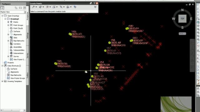 autocad civil 3d tutorial puntos parte 01 смотреть онлайн