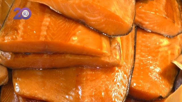 В ДКЖ работает ярмарка «Камчатская рыба» смотреть онлайн