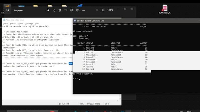 #1 Exception série SQL - Creation d'une vue , views in sql. смотреть онлайн