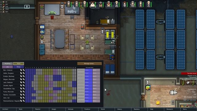 Rimworld Alpha 13 - 23. Frostbite Fatality - Let's Play Rimworld Gameplay смотреть онлайн