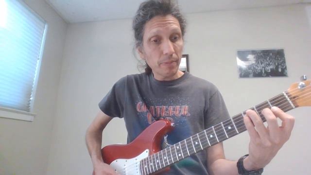 How To Play "Mississippi Moon"(Jerry Garcia Band) Guitar Lesson смотреть онлайн