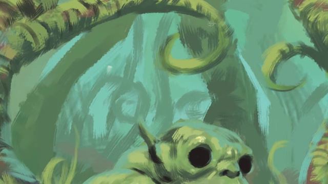 Froggy, digital painting смотреть онлайн