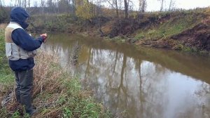 Отцеп отбил блесну.  Белорусский отцеп омут.