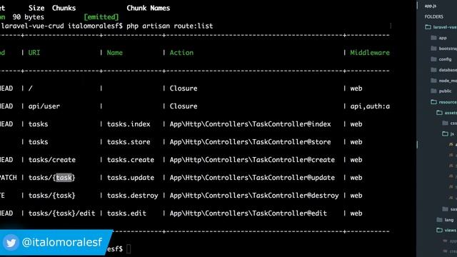 10 - Actualizar registros con LARAVEL y VUE js | Rimorsoft Online смотреть онлайн
