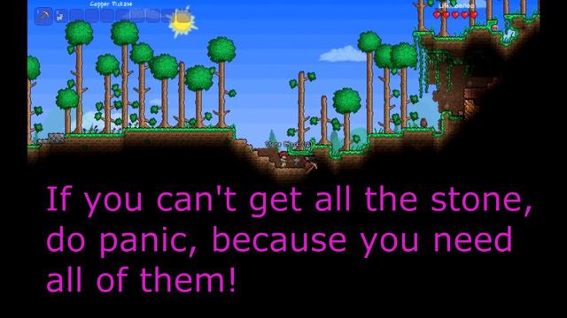 Terraria - Infinite stone! смотреть онлайн