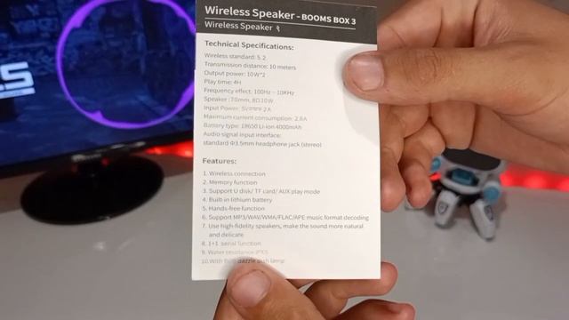 Портативная колонка Boombox 3 смотреть онлайн
