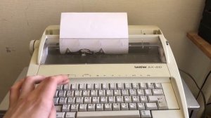 Печатная машина brother ax-410