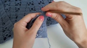 Как вывязать пройму и  V‐образную горловину. МК