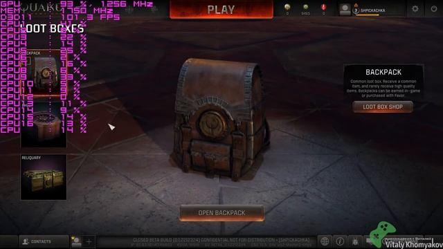 [Первый Взгляд] Quake Champions небольшой обзор и тест производительности