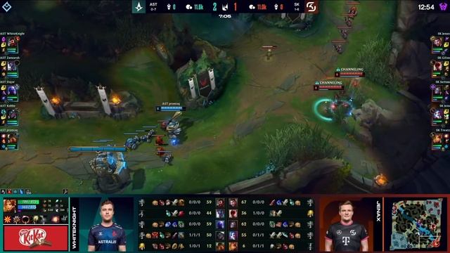 AST vs. SK - Неделя 4 День 1 | LEC Весенний сплит | Astralis vs. SK Gaming (2022) смотреть онлайн