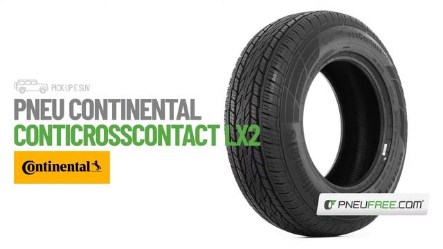 PNEU CONTINENTAL CONTICROSSCONTACT LX2 - PNEUFREE.COM смотреть онлайн