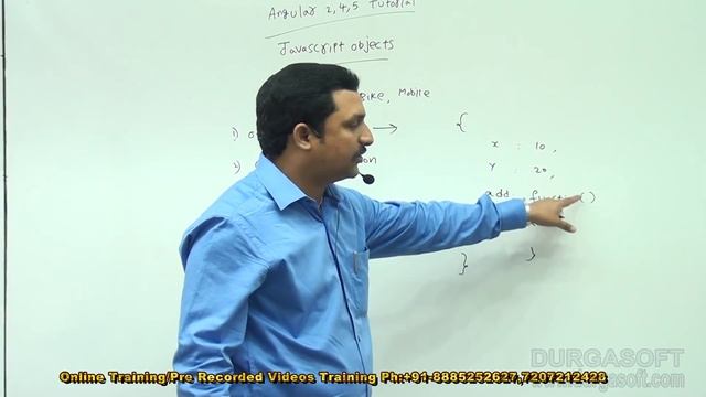 Angular 2,4 & 5 tutorial |Java Script Objects| by Harsha sir смотреть онлайн