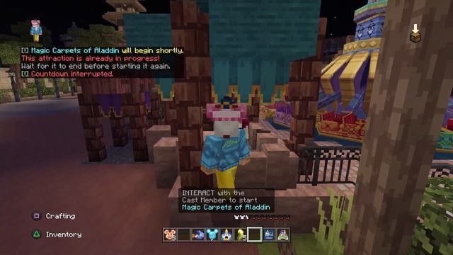 Minecraft / Disney In Minecraft | Walt Disney World Magic Kingdom Adventure By EverbloomGames Part смотреть онлайн