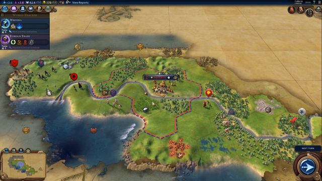Civilization VI [Vikings] - Barbarian Onslaught !! (Part 1) смотреть онлайн
