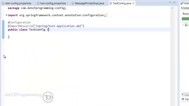 How to Externalize Bean Configuration in Spring (Part:2) смотреть онлайн