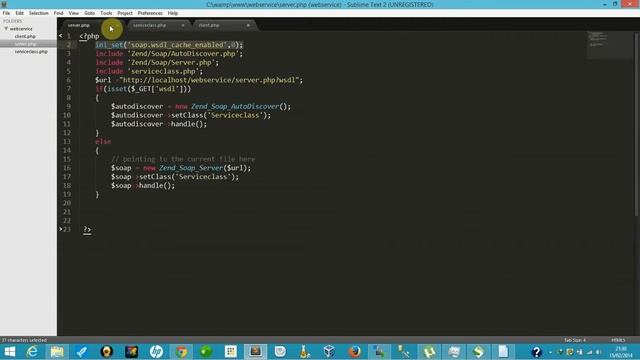 Webservice de type SOAP en PHP avec Zend Framework: la partie Cliente смотреть онлайн