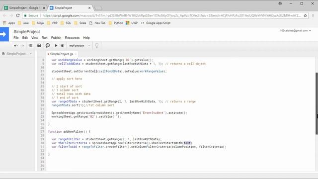 Google Apps Script - Part 2 - Search/Filter смотреть онлайн