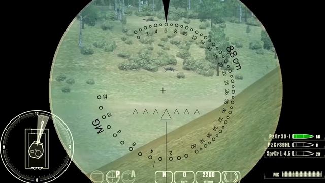 WWII Battle Tanks T-34 Vs. Tiger - German Mission 1 Securing Kurtenki - Gameplay and Commentary смотреть онлайн