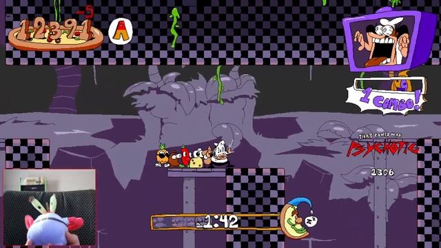 Mr. Krabs RAGES while getting P RANKS in PIZZA TOWER!! (ALMOST CAUGHT BY PIZZA FACE!) смотреть онлайн