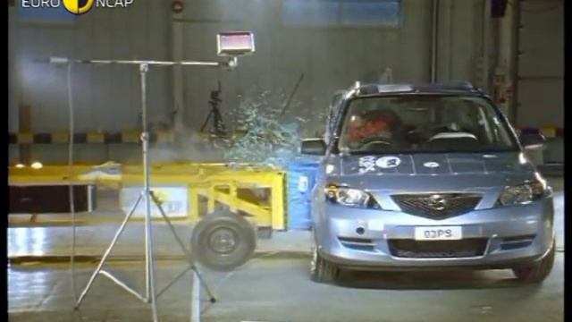 Euro NCAP | Mazda 2 | 2003 | Crash test смотреть онлайн