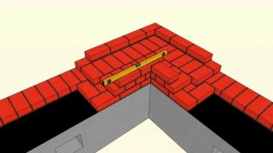 Кирпичная кладка в 2.5 кирпича