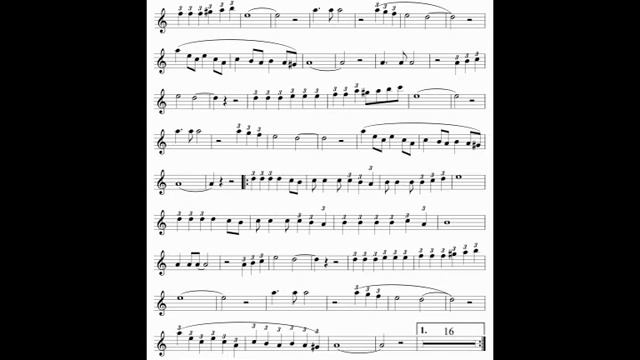 Besame mucho - Sax alto (base Do-) смотреть онлайн