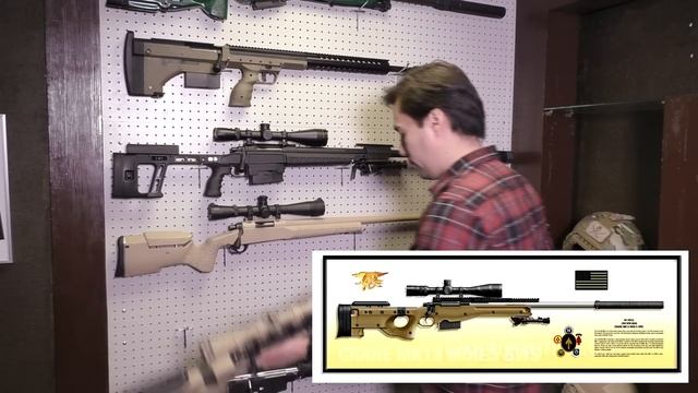 Mk13 Mod5 и спринговый T-5000 от Antisniper Custom Works смотреть онлайн