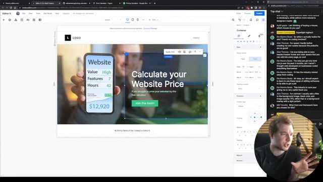 Creating a Website Pricing Calculator ? Live смотреть онлайн