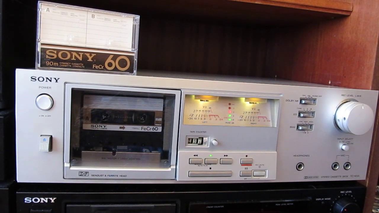 Sony TC-K55 стрелочки!