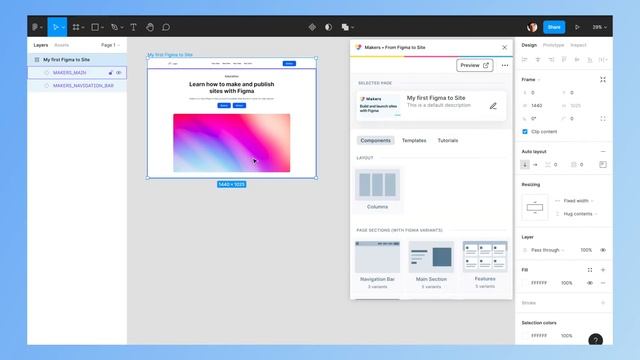 What is Makers.so? A Figma Plugin to convert your designs into a site automatically. смотреть онлайн