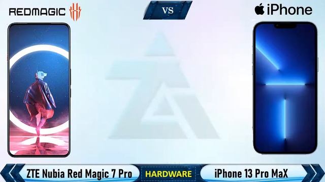 Nubia red magic 7 Pro vs iphone 13 pro max | full comparison | azfinds смотреть онлайн
