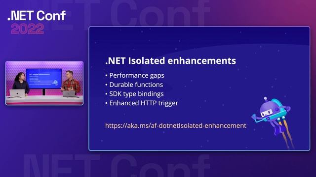 Building Serverless Applications with .NET 7 and Azure functions | .NET Conf 2022 смотреть онлайн