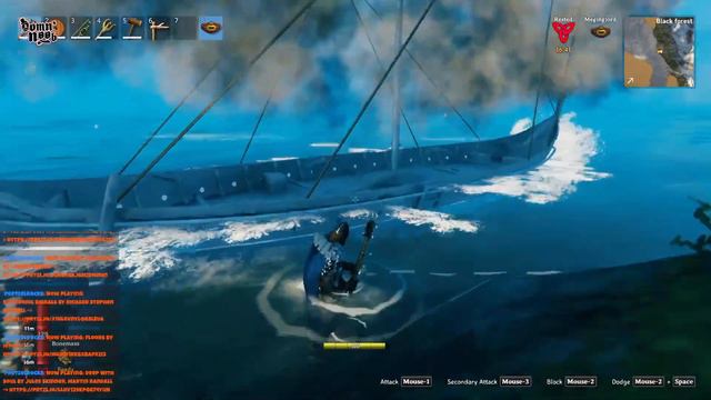 Valheim Mistlands update - Culegem si procesam black metal si facem upgrade la gear смотреть онлайн