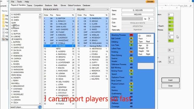 PES 17/18 - HOW TO IMPORT FM STATS смотреть онлайн